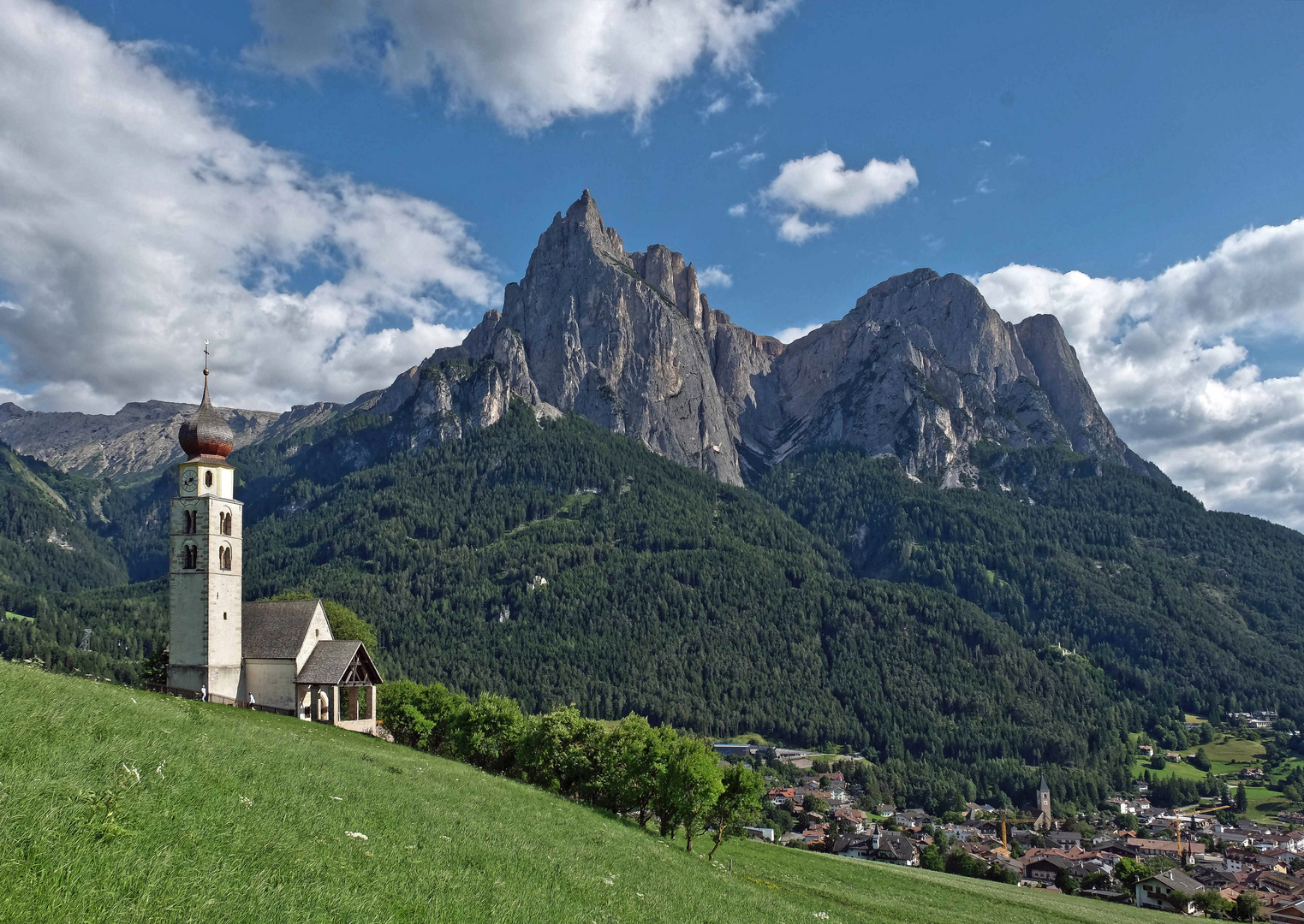 Seis am Schlern in Südtirol 