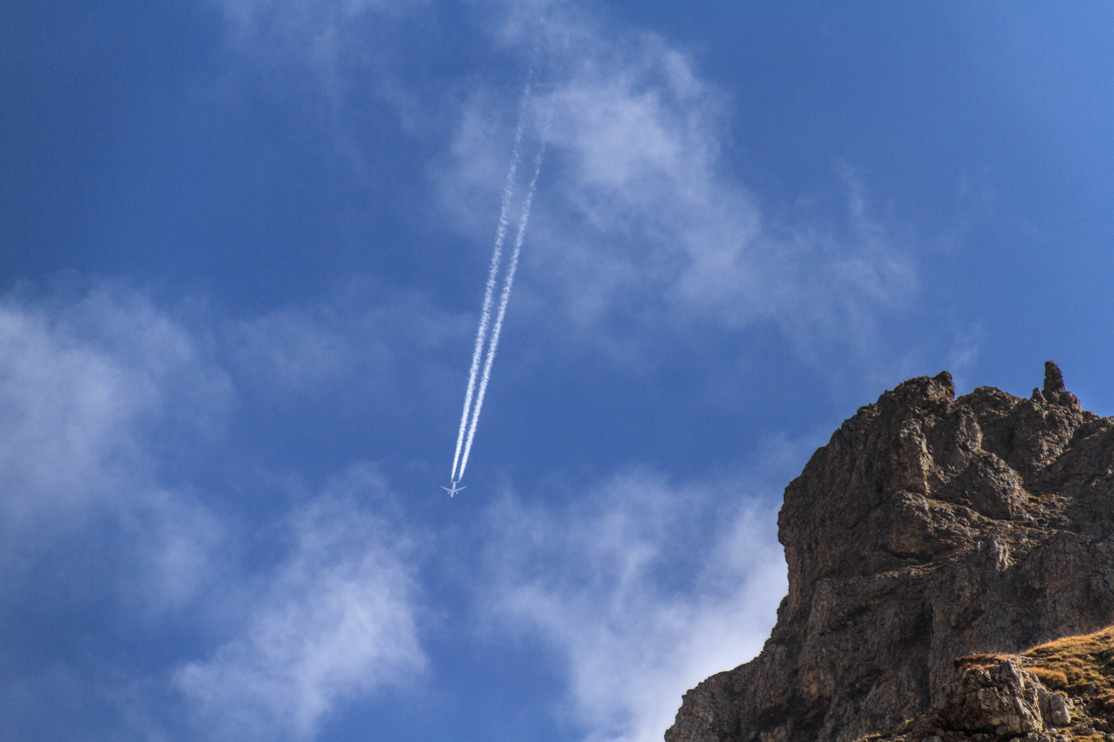 Seiser Alm, Blick in den Himmel