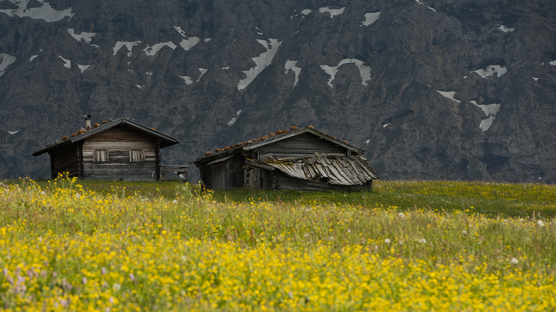 Seiser Alm - Heustadl - Schlern