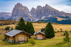 Seiser Alm im Herbst