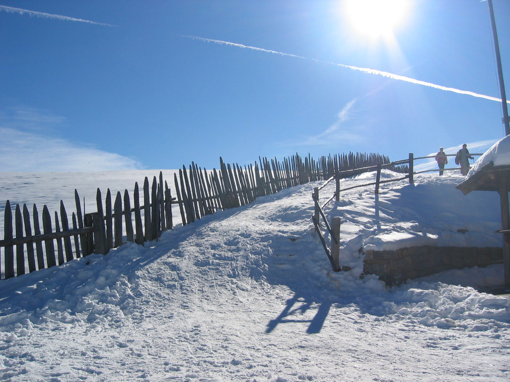 Seiser Alm im Jänner 2008