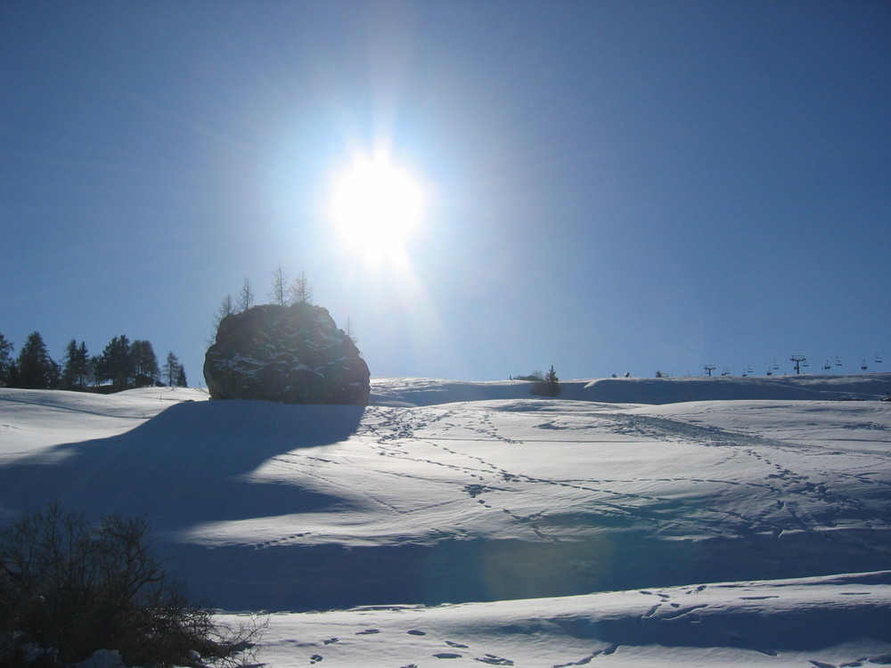 Seiser Alm im Jänner 2008