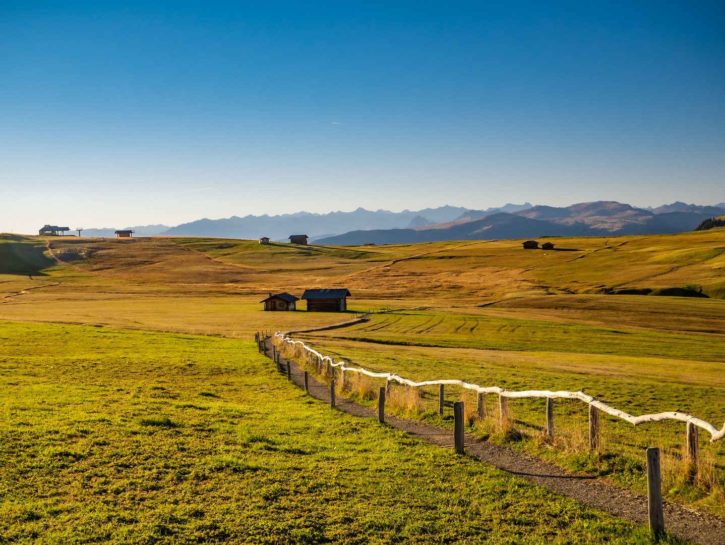 Seiser Alm im Spätsommer