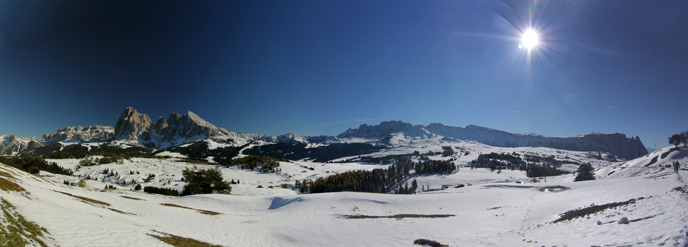 Seiser Alm im Winter