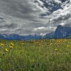 Seiser-Alm im Wolkenspiel des Sommers 2016