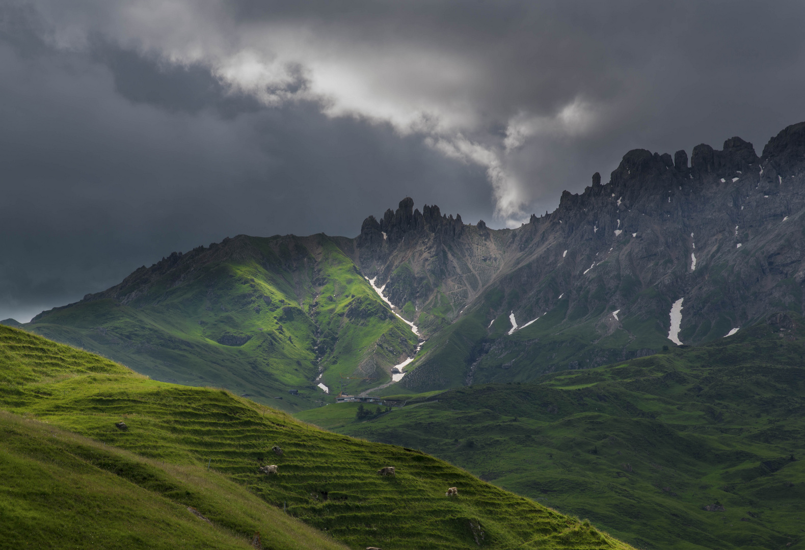 Seiser Alm in Farbe