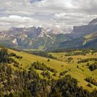 Seiser Alm mit Langkofelgruppe 