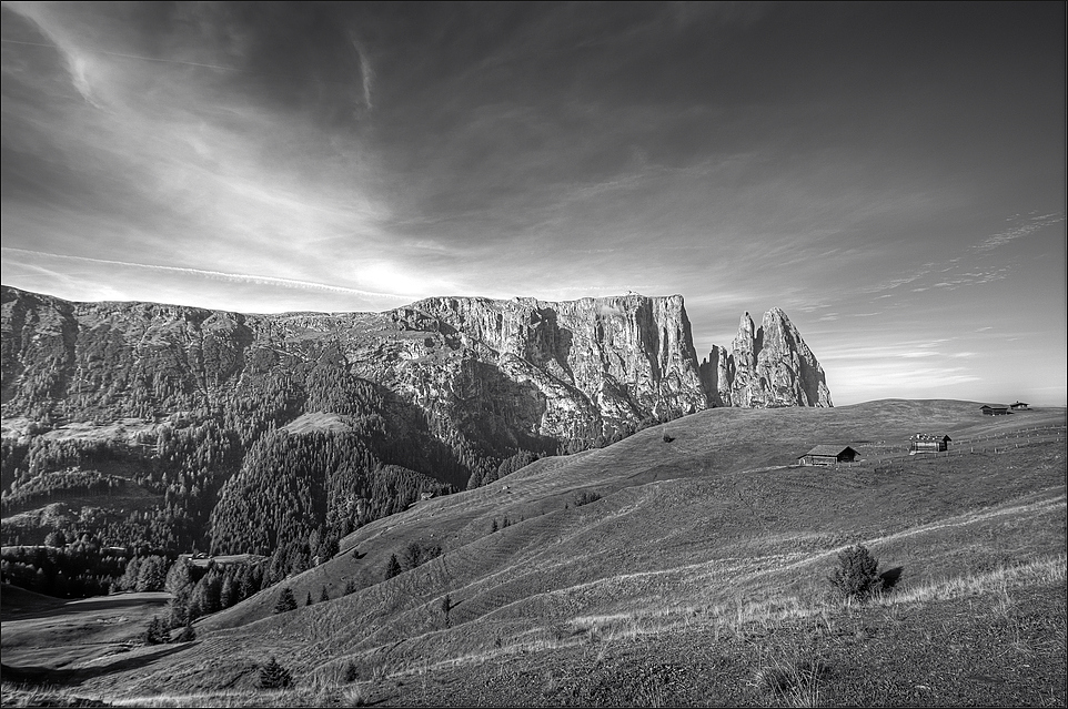 Seiser Alm mit Schlern