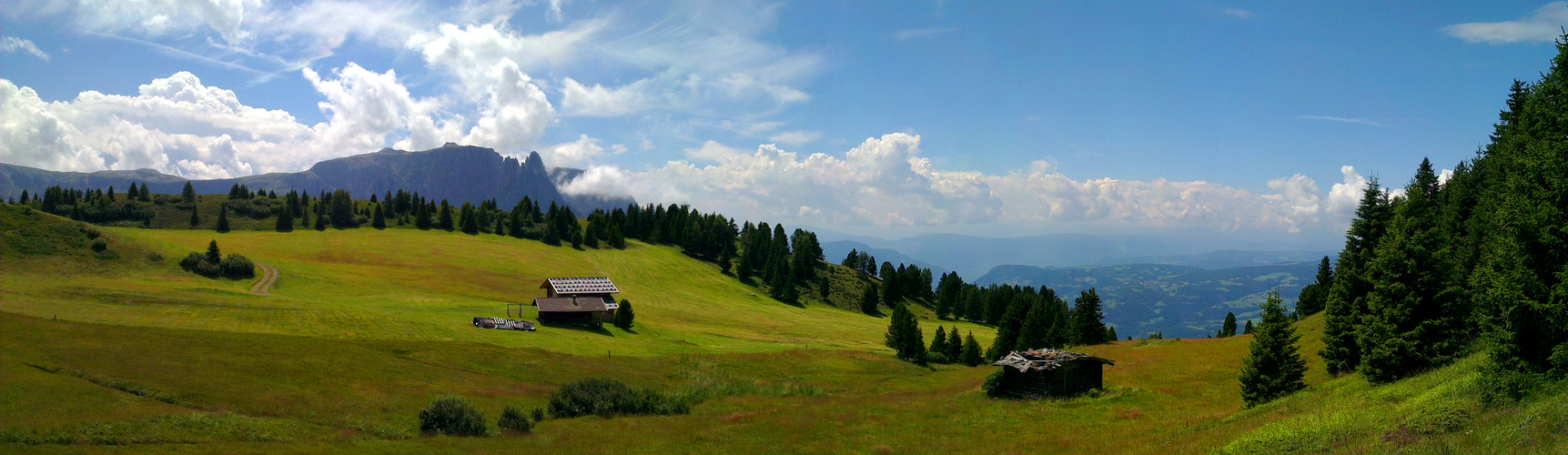 Seiser Alm mit Schlern