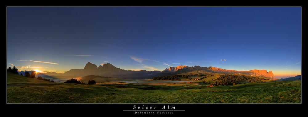 Seiser Alm Panorama