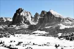 SEISERALM IN WINTER