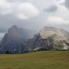 Seiseralm/ Langkofel und Plattkofel