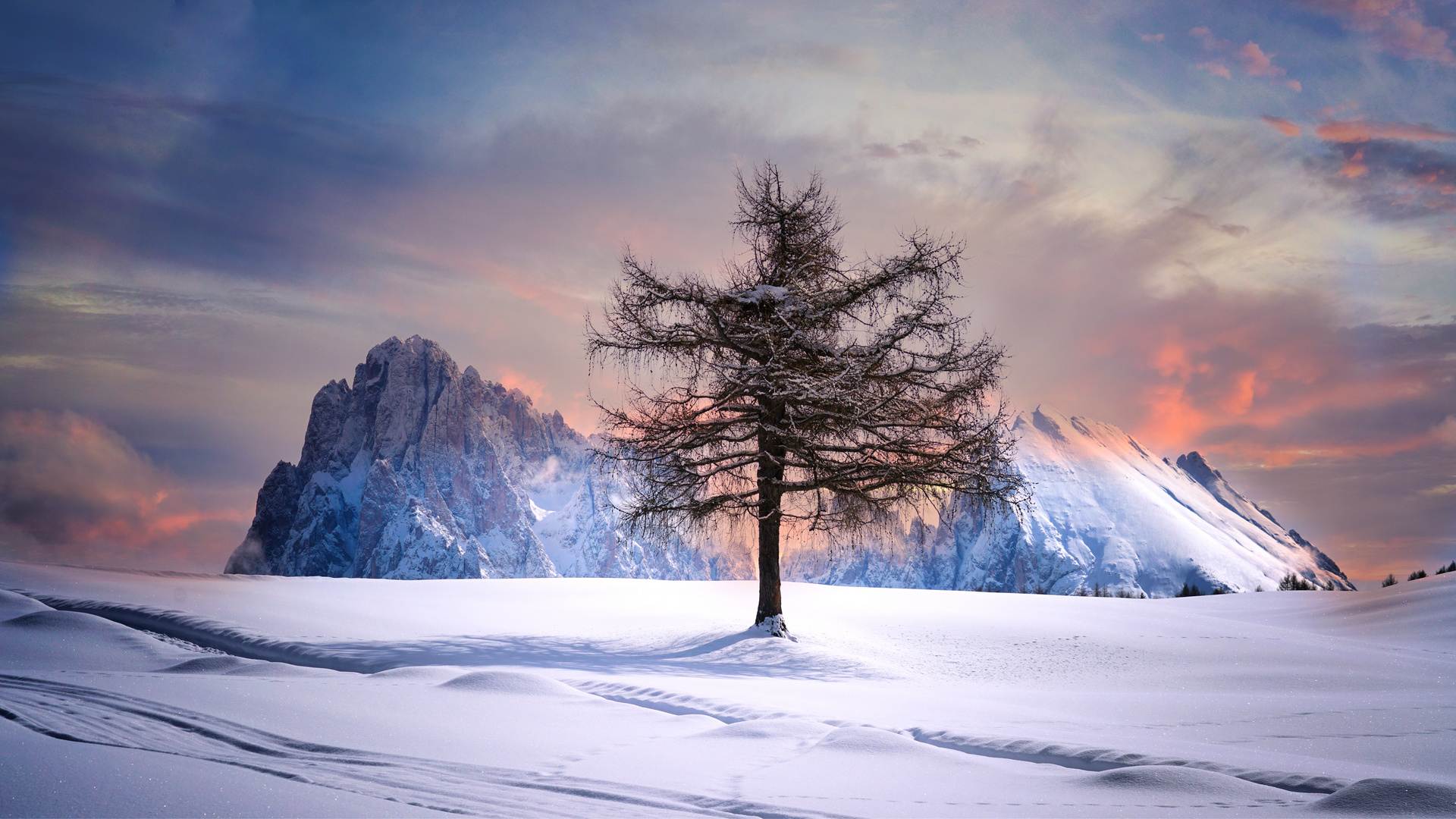 Seiseralm zur Blauen Stunde