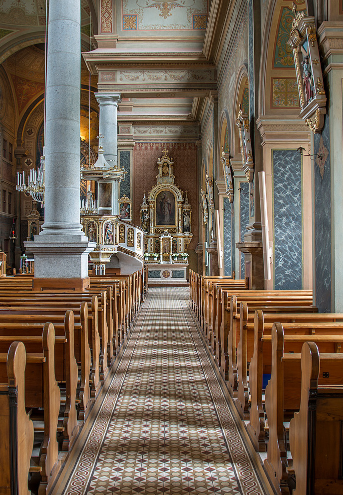 Seitenaltar der Basilika Maria Puchheim