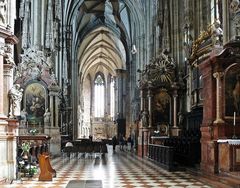 Seitenaltar im Wiener-Stefans-Dom