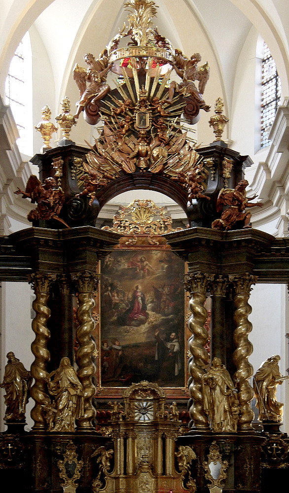 Seitenaltar mit Bild