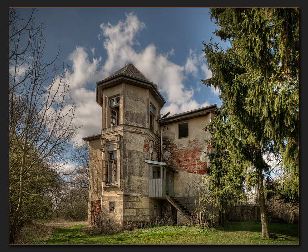 Seitenanbau von Schloss Löwitz