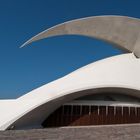 Seitenansicht des Auditorio de Tenerife