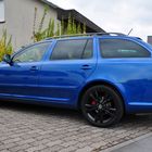 Seitenansicht vom Skoda Octavia VRS Kombi