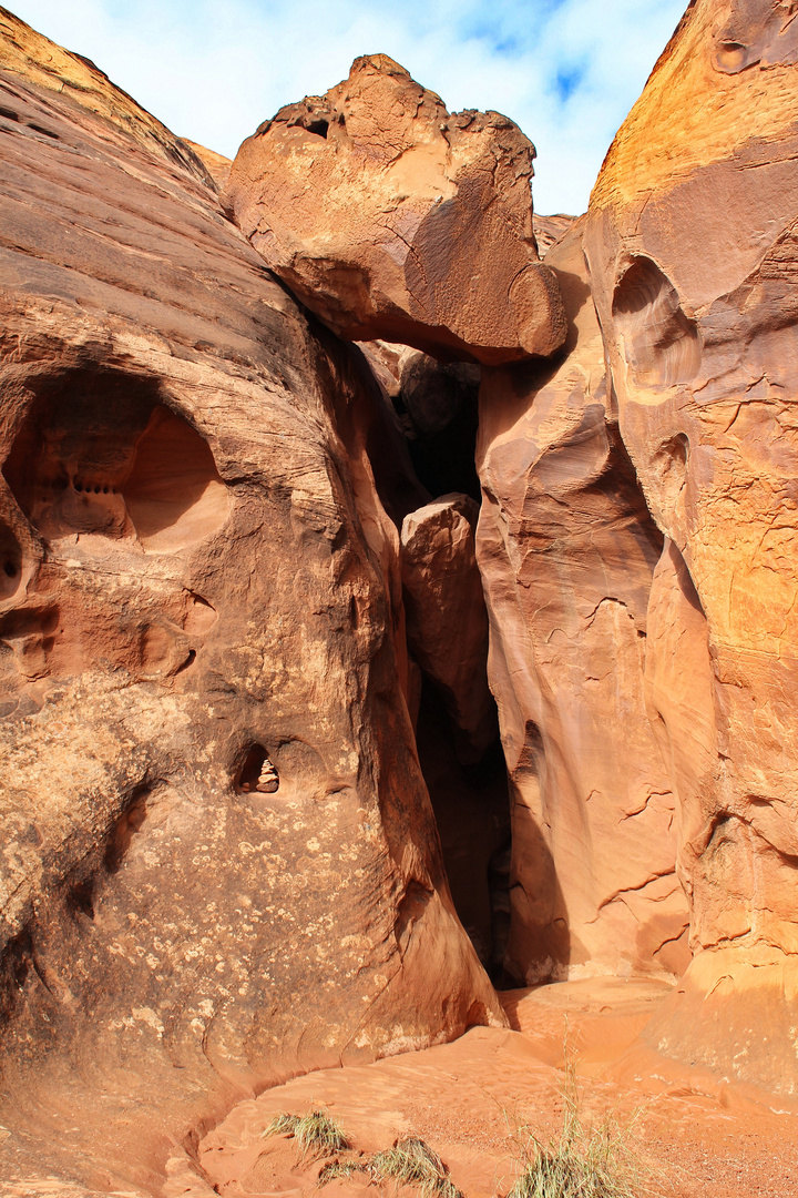 Seitenarm des Leprechaun Canyon...