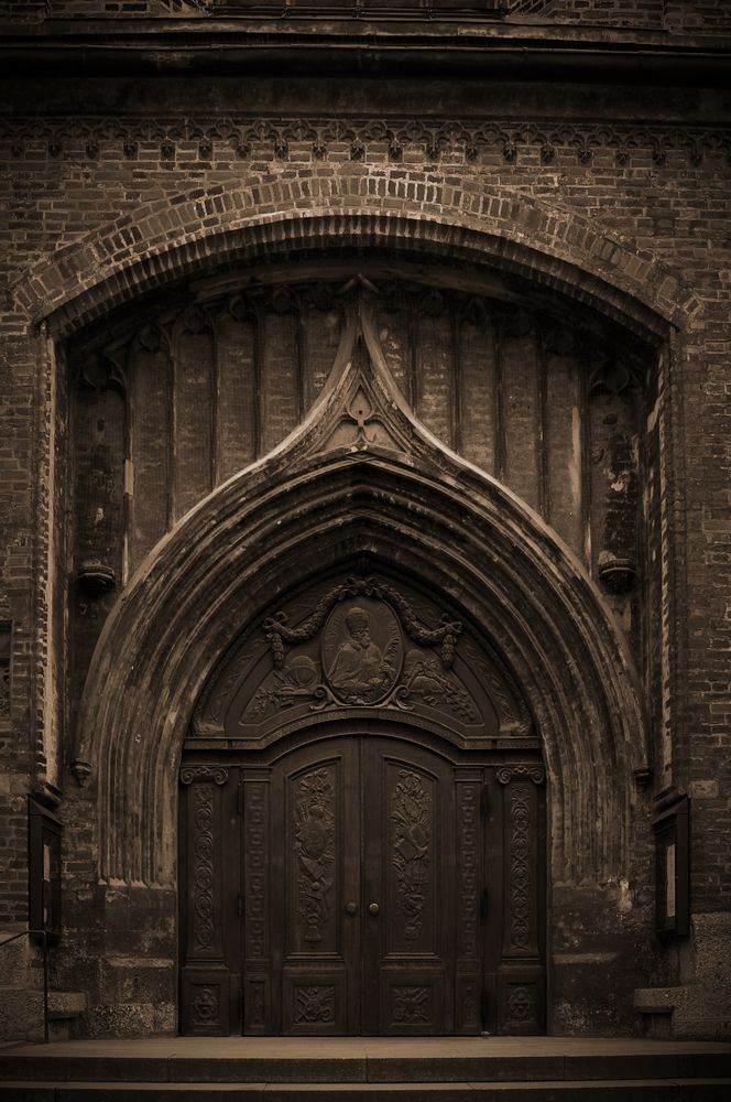 Seiteneingang der Frauenkirche München