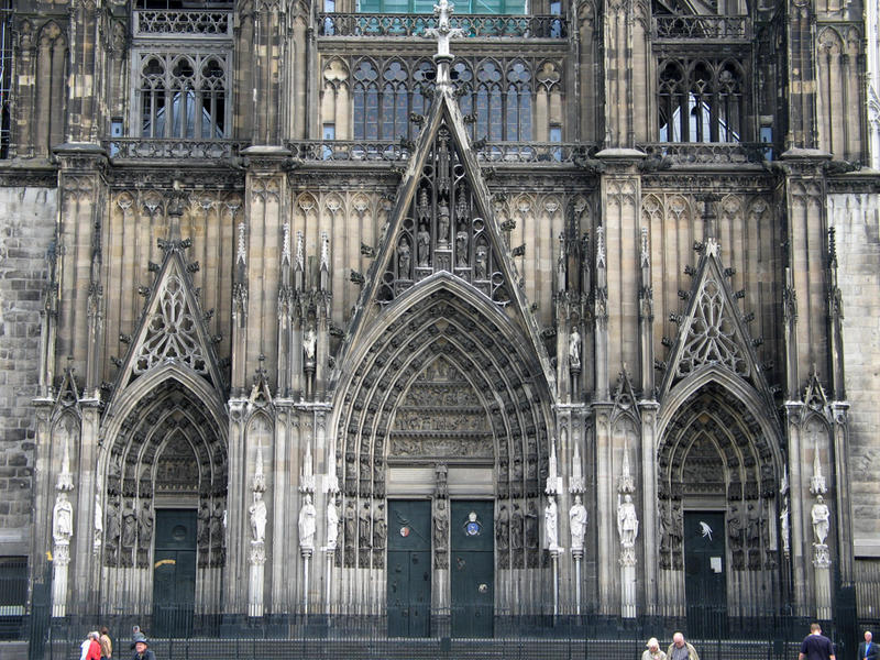 Seiteneingang Kölner Dom