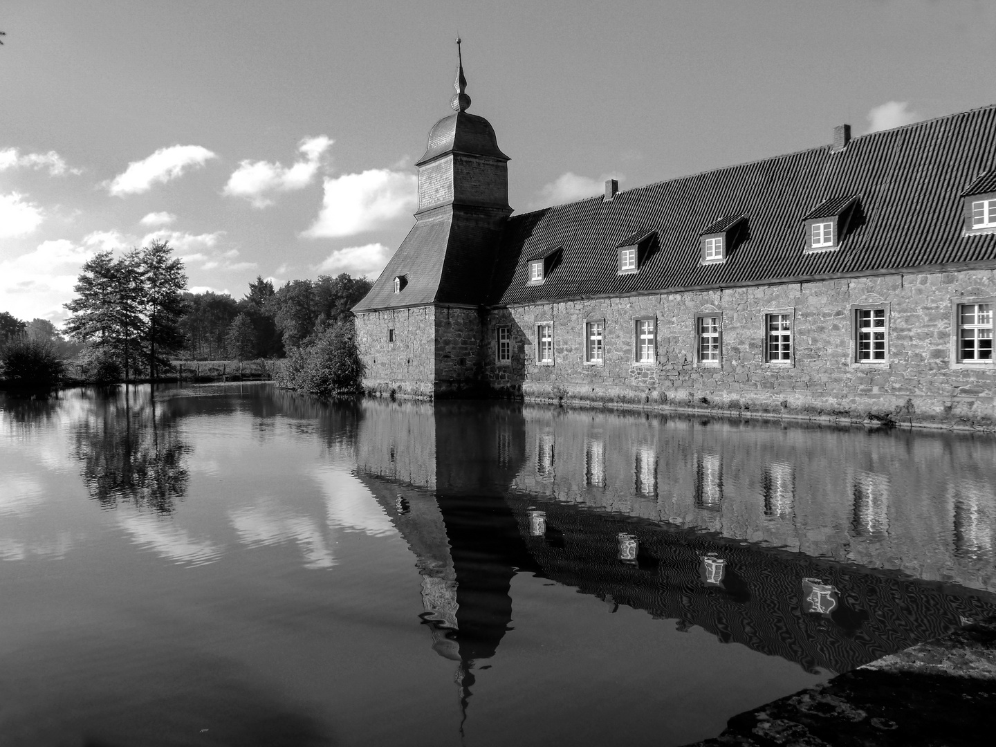 Seitenflügel von Schloß Lembeck 