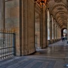 Seitengang Louvre in HDR