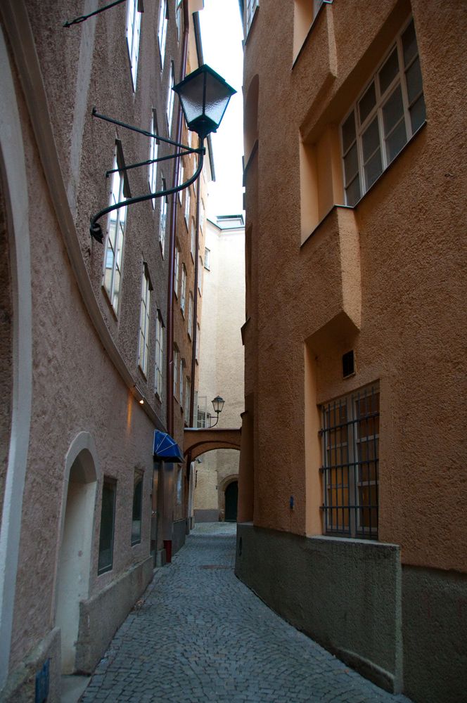 Seitengasse in Salzburg