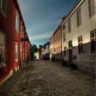 Seitengasse in Trondheim