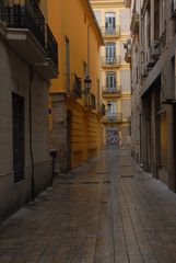 Seitengasse in Valencia