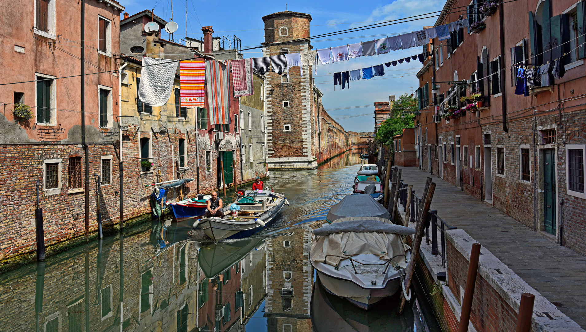 SEITENKANAL IN VENEDIG