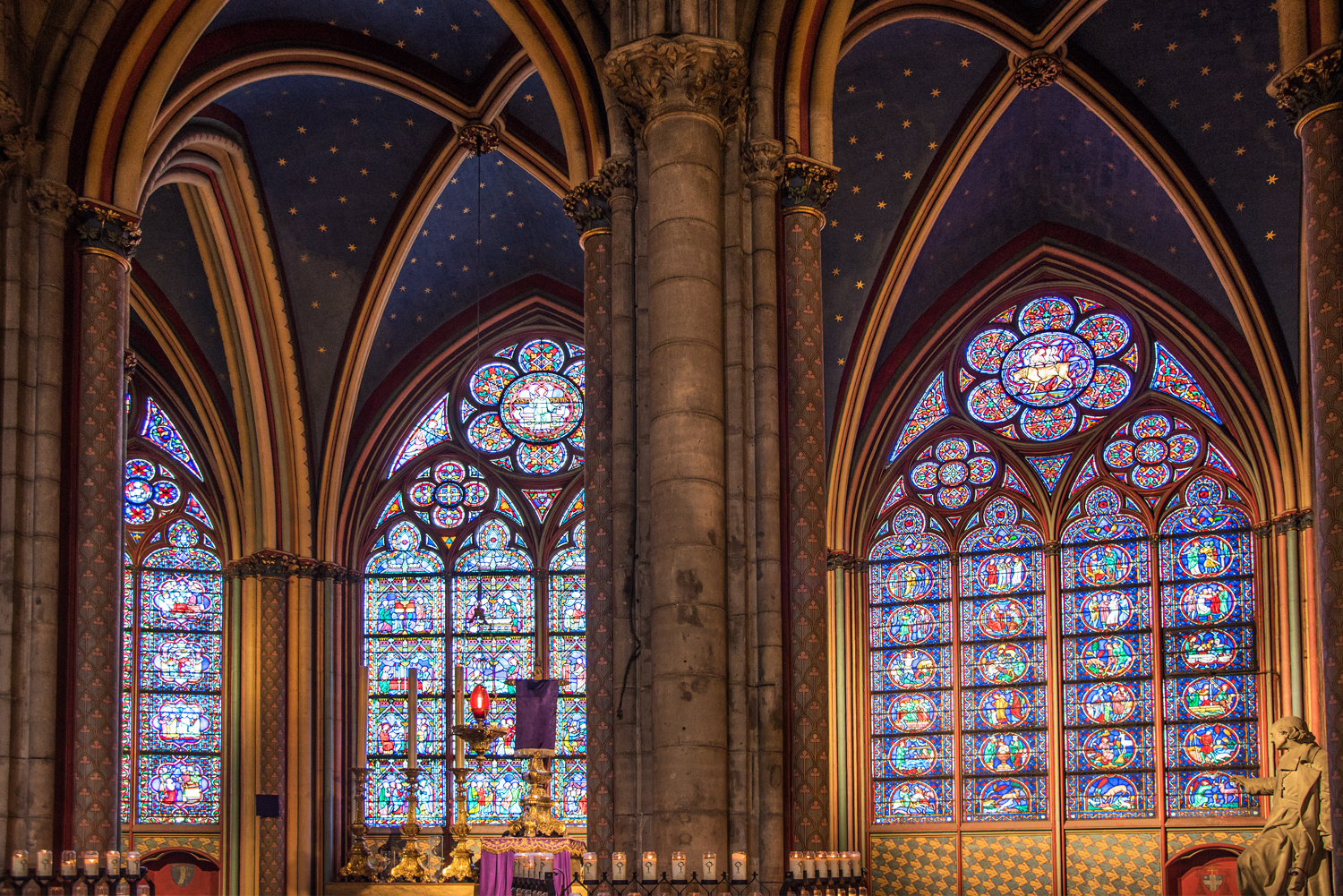 Seitenkapelle der Notre Dame