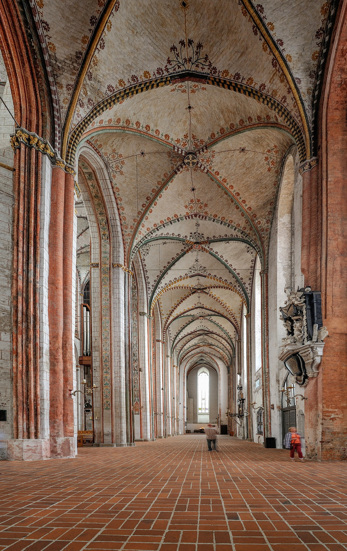 Seitenschiff Marienkirche Lübeck