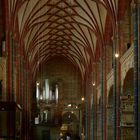 Seitenschiff mit Orgel im Dom zu Bremen