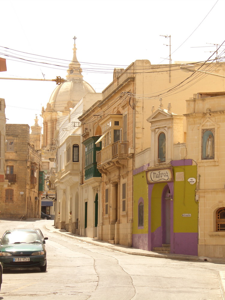 Seitenstraße auf Gozo