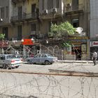 Seitenstraße des Tahrir Square