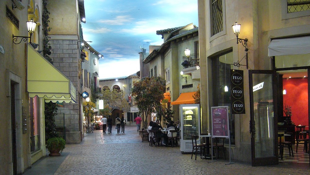 Seitenstrasse im Monte Casino