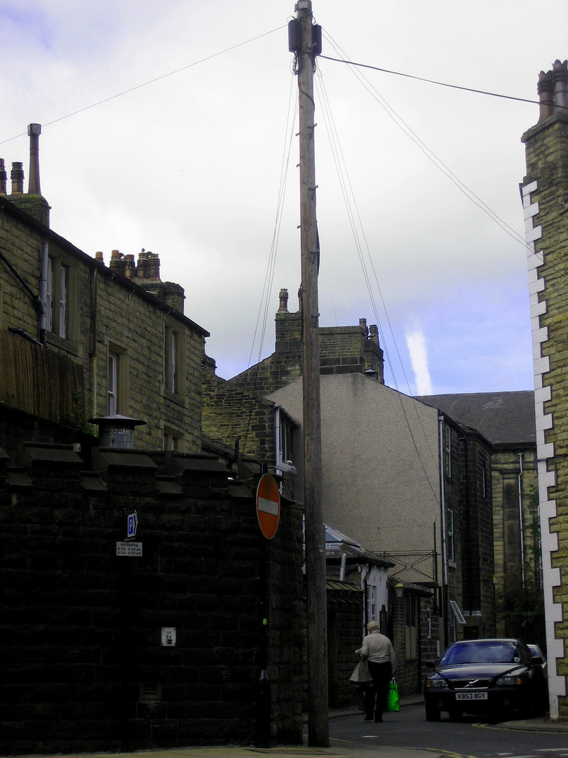 Seitenstraße in Hebden Bridge