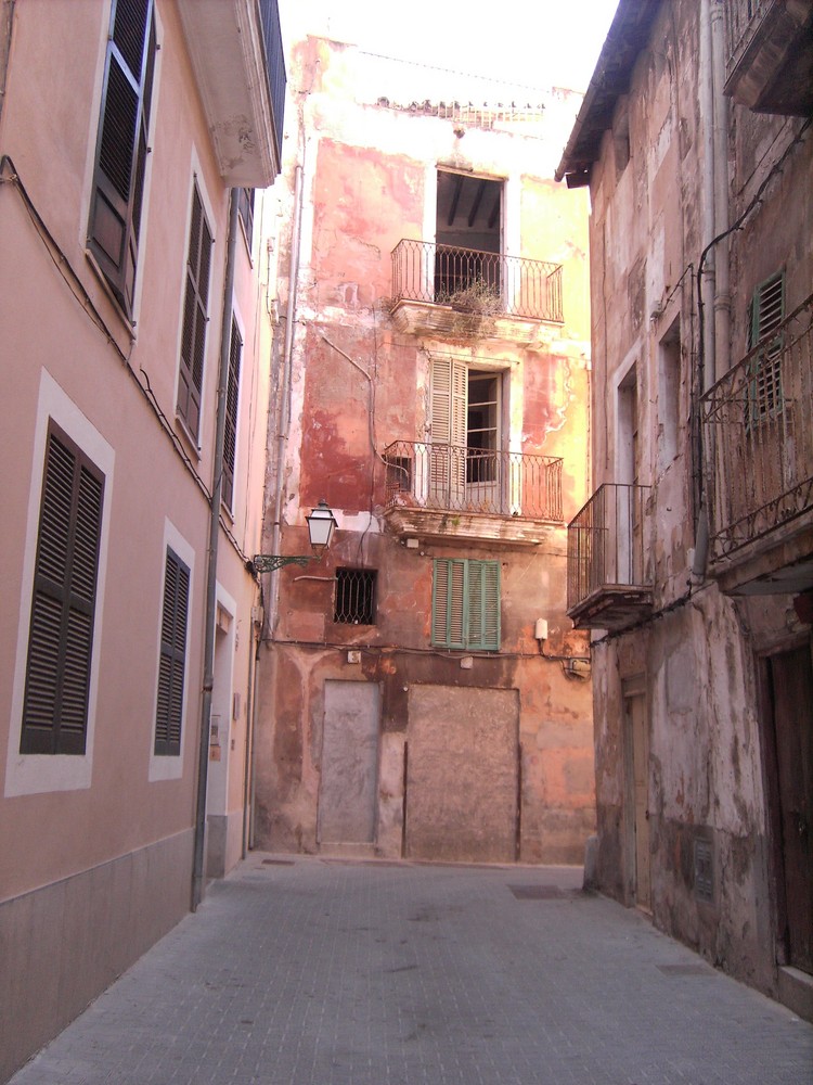 Seitenstraße in Palma