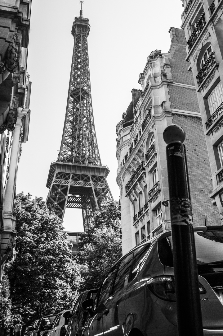 Seitenstraße in Paris