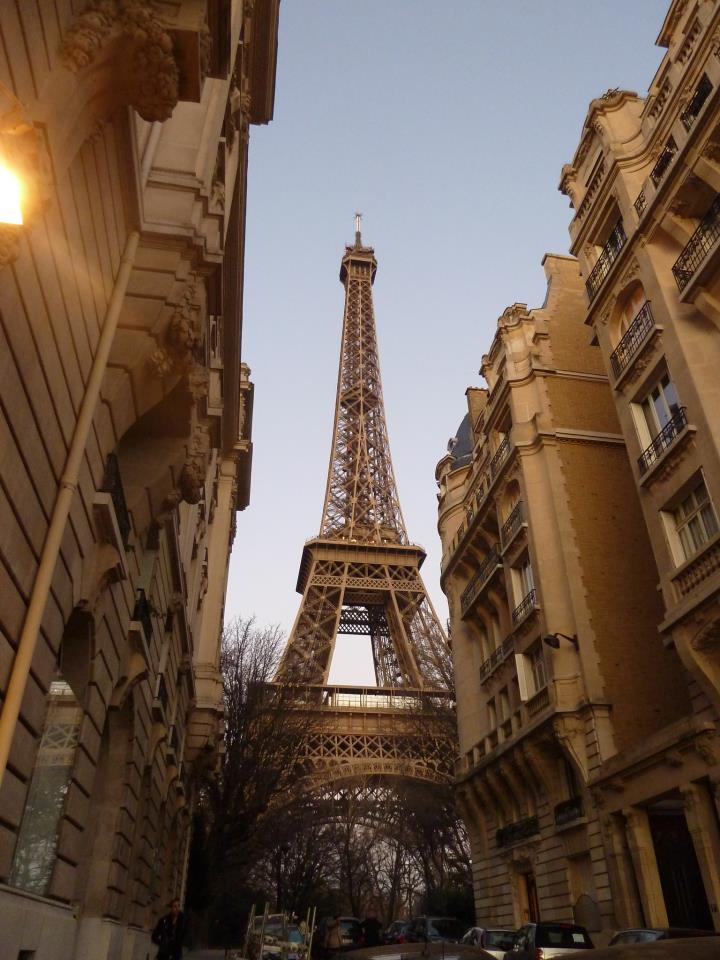 Seitenstraße in Paris