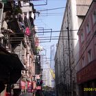 Seitenstraße in Shanghai