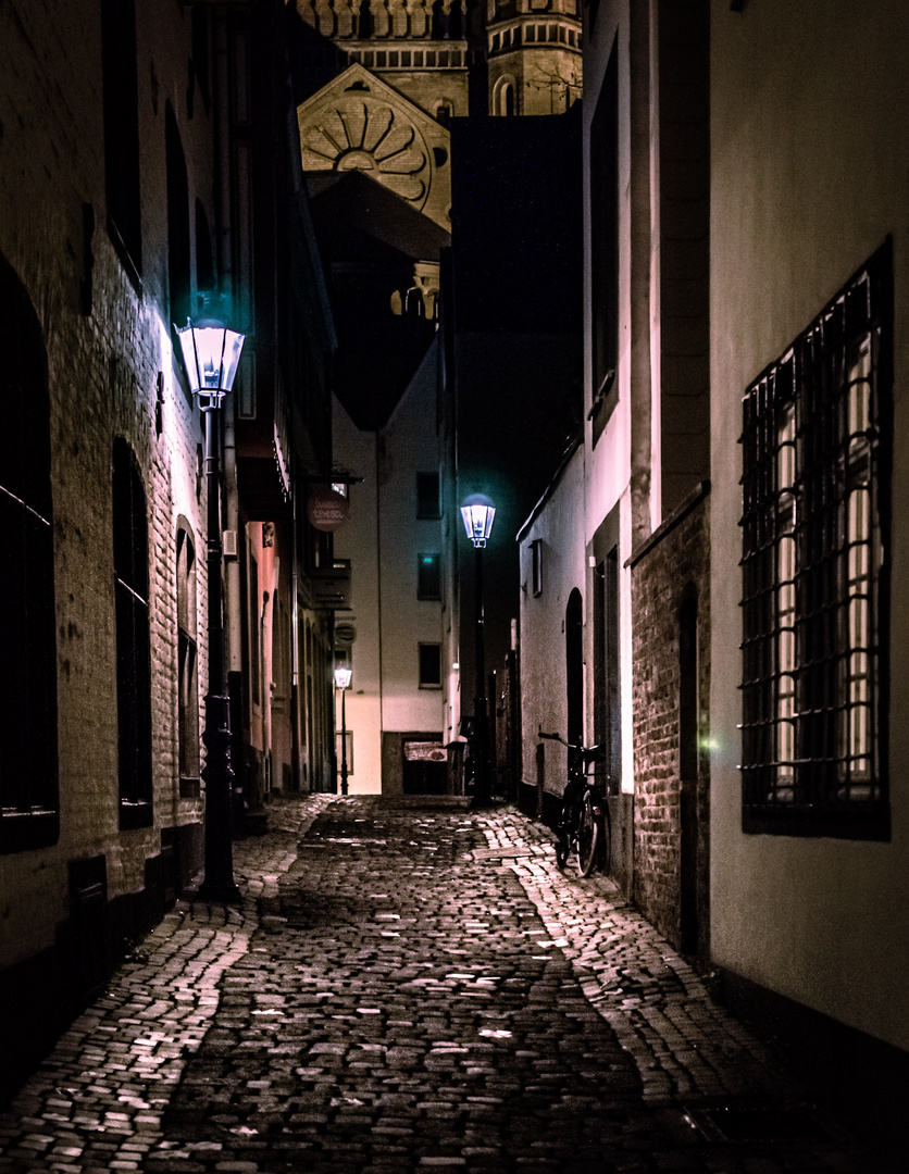 Seitenstrasse kölner Altstadt