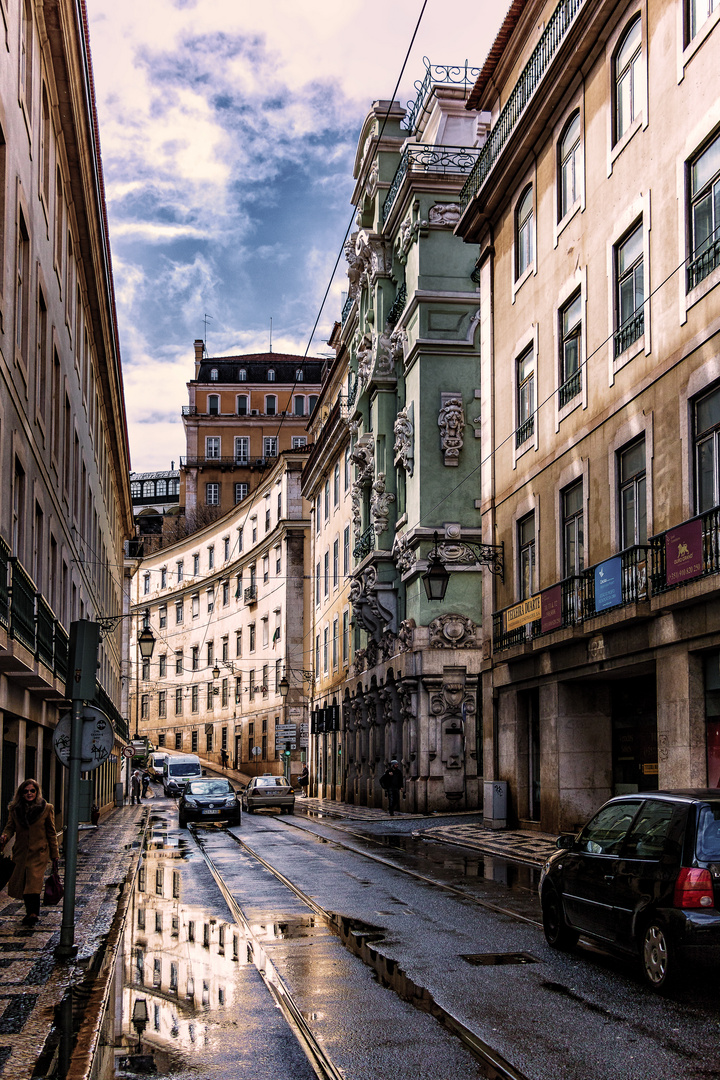 Seitenstraße Lissabon