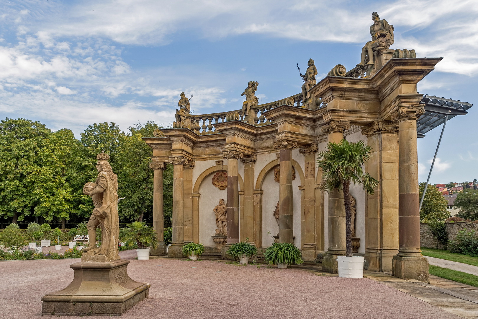 Seitenteil der Orangerie