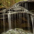 Seitlicher oberer Wasserfall