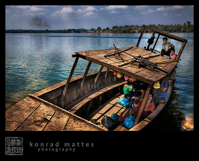 sekong ferry boat, stung treng