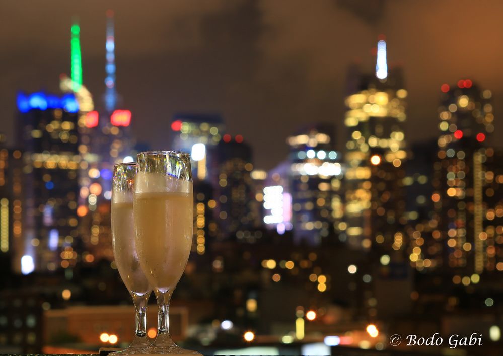 Sekt in New York