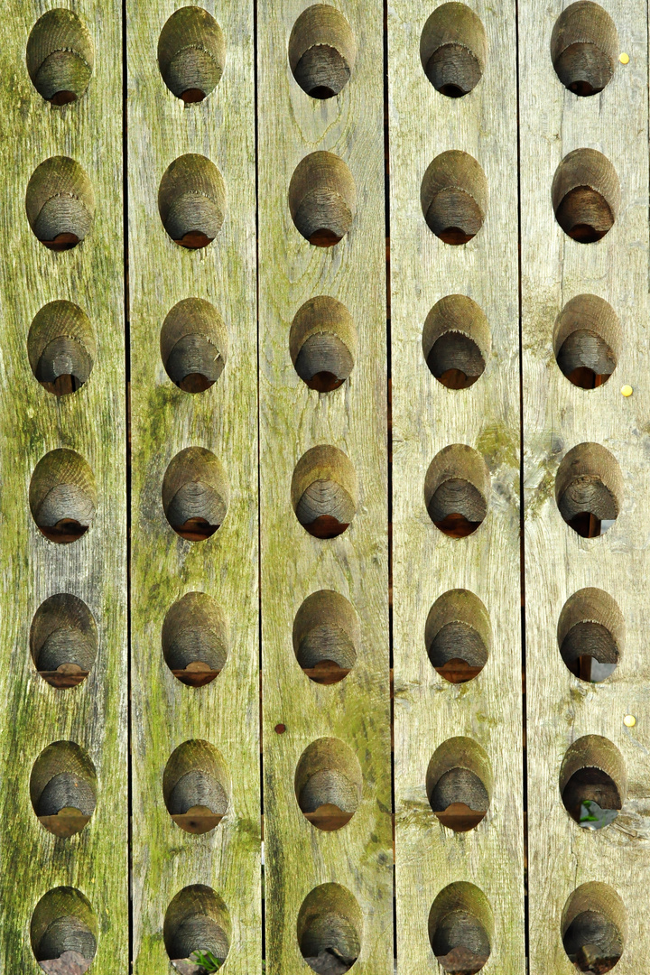 Sektrüttelpult aus Holz